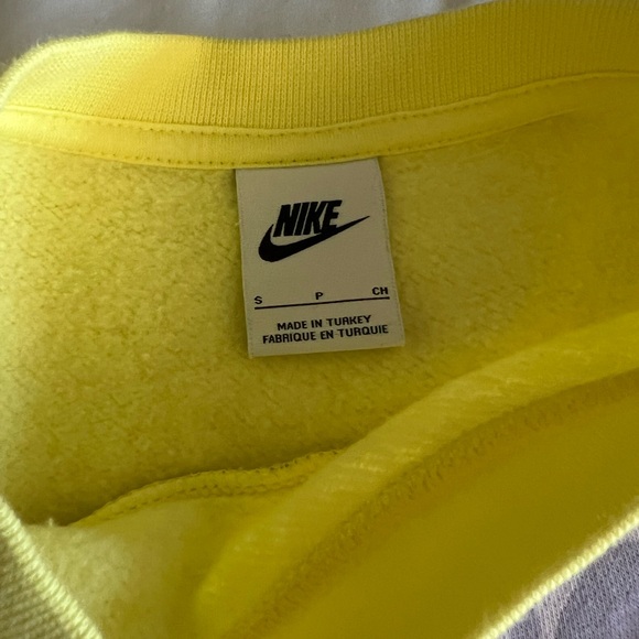 Nike Uphoria Sweatshirt - Yellow/Purple - Picture 4 of 4